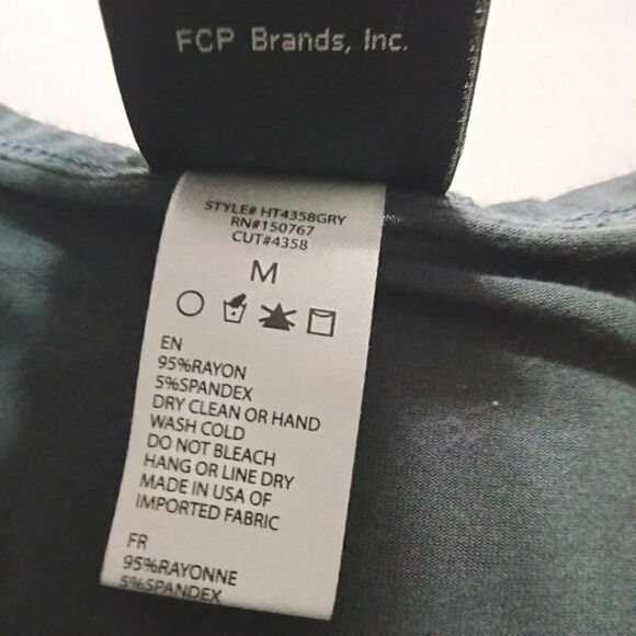 Harley Davidson Women's Tee Shirt Sz M Dark Gray Bling Eagle Forever Two Wheels - Picture 5 of 10